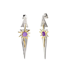 Amethyst Light Pyramid Set 