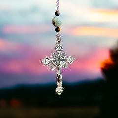 Green Jade Rosary 