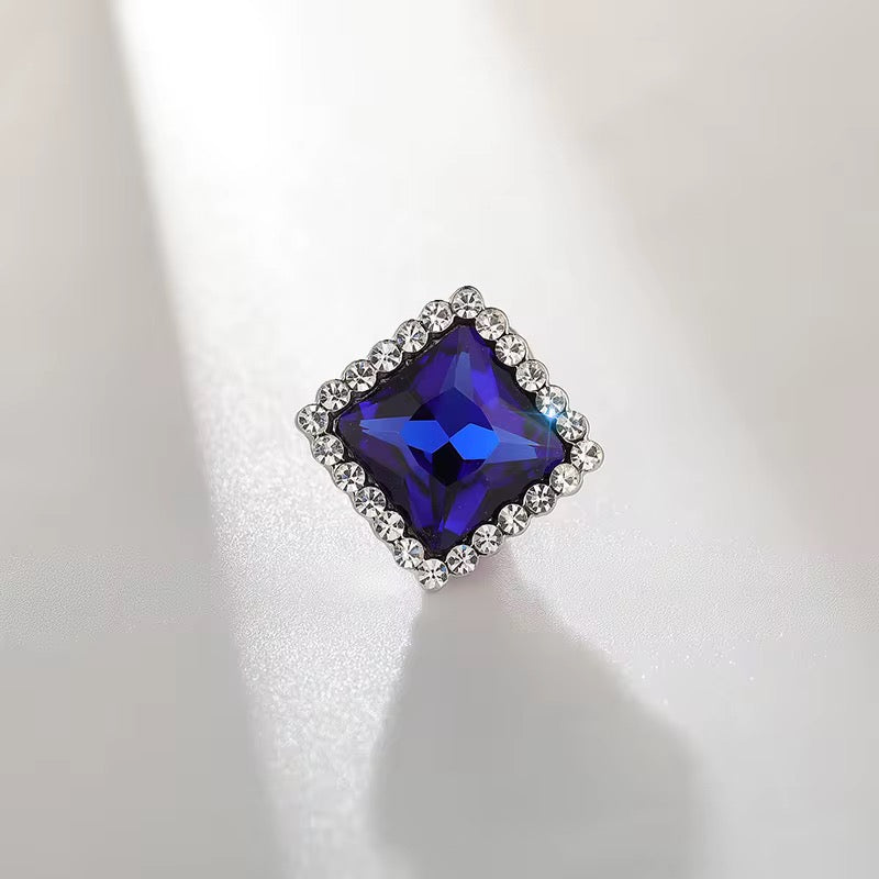 Broche Azul Rey (Par) para decorar camisas