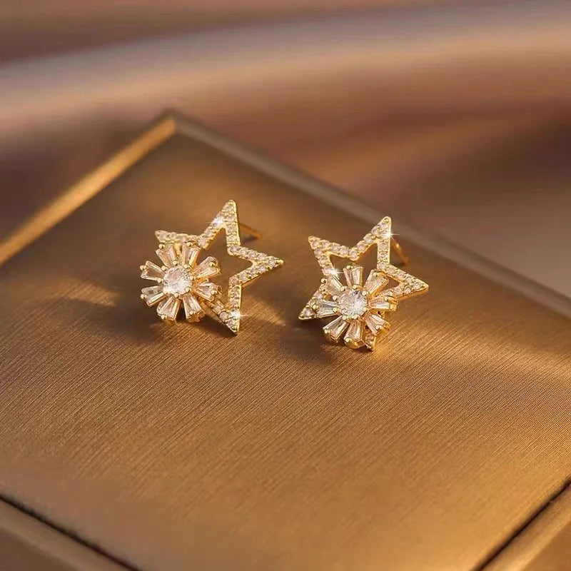 Estrella y flor giradora