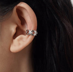 Silver Earcuffs 
