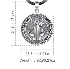 Saint Benedict round 
