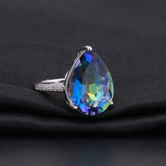 Iridescent Quartz Drop 