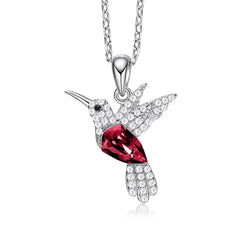Wine Red Hummingbird Happiness 