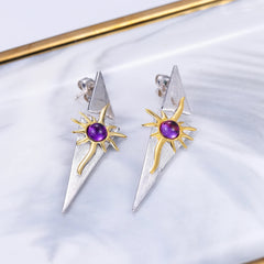 Amethyst Light Pyramid Set 
