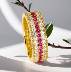 Anillo Triple Destello