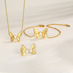 Pearl Butterfly Set 