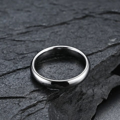 Plain Silver Ring 