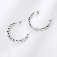 Swarovski Crystal Hoops 
