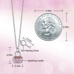Lock and Key to My Heart Necklace 