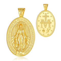 Medalla dorada Virgen Milagrosa