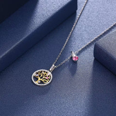 Collar Árbol de Vida Cristal Swarovski 