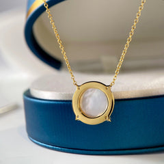 Pearl Sun Necklace