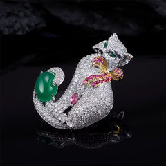 Broche de Gato elegante