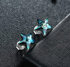 Aretes stud de estrella