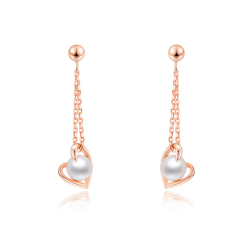 Pearl Heart Pendants