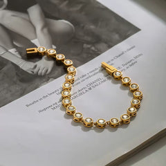 Stack trio of bracelets