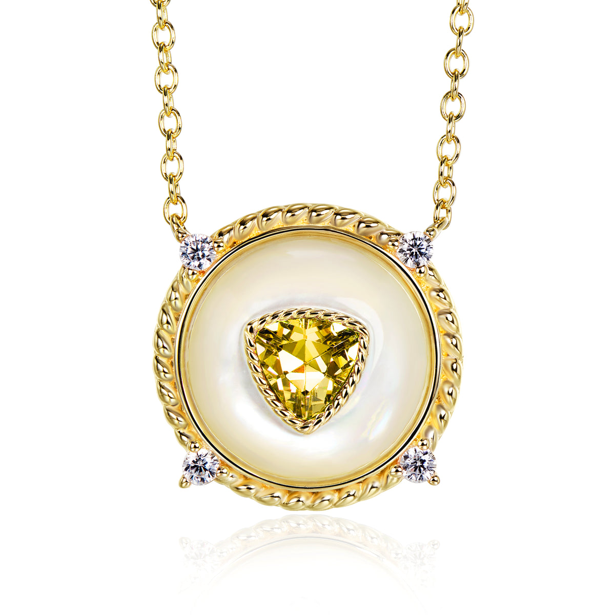 Pearl Sun Necklace