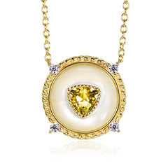 Pearl Sun Necklace