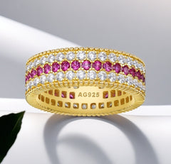 Anillo Triple Destello