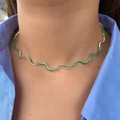 Sea Waves Choker
