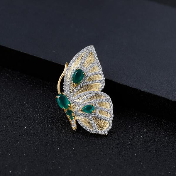 Collar Mariposa de Ágata