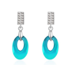 Sky Earrings Swarovski Crystals