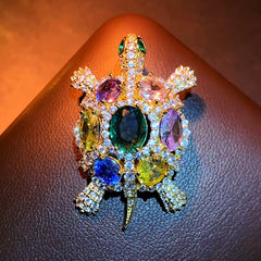 Broche de Tortuga de colores
