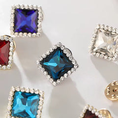Broche Azul Rey (Par) para decorar camisas