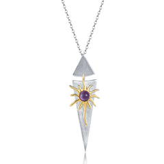 Amethyst Light Pyramid Set 