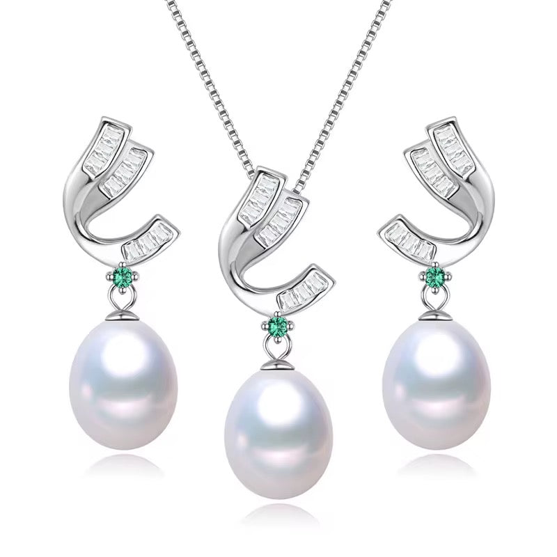 Set de Perlas tornillo verde
