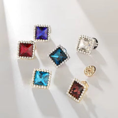 Broche Azul Rey (Par) para decorar camisas