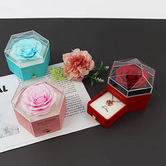 Caja con Rosa Luxury