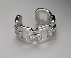 Silver Earcuffs 