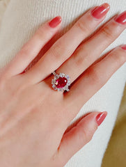 Anillo Majestic Rubí