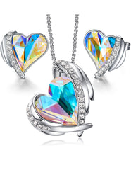 Greatness of Love Set - Swarovski Heart 