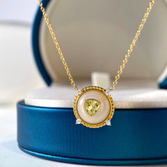 Pearl Sun Necklace