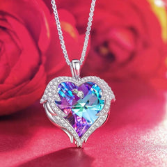 Set de Corazón Tornasol