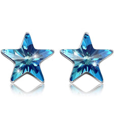 Aretes stud de estrella