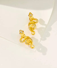 Aretes Snake