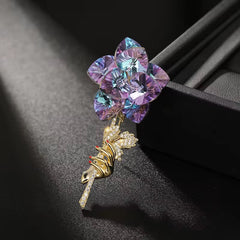 Broche de cristales Swarovski