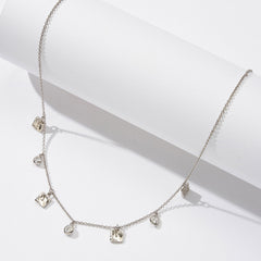 Swan choker - silver 