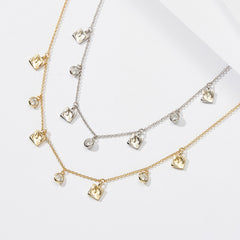 Swan choker - silver 