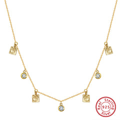 Swan choker - gold 