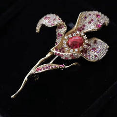 Broche de flor