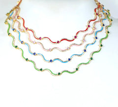 Sea Waves Choker