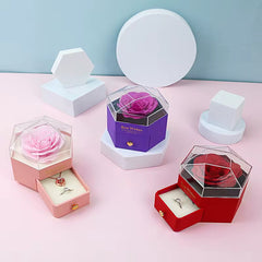 Caja con Rosa Luxury
