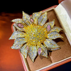Broche de Girasol