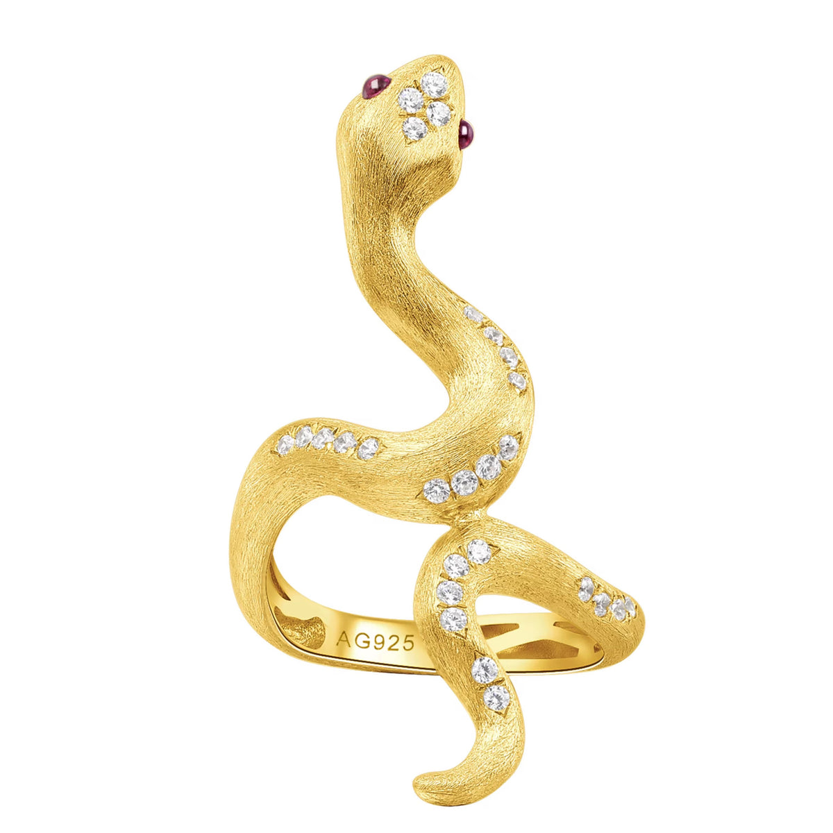 Anillo Snake dorado