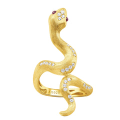 Anillo Snake dorado